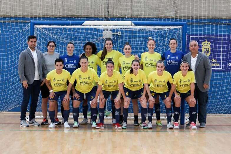 Formación habitual del Teldeportivo en esta temporada/TA.